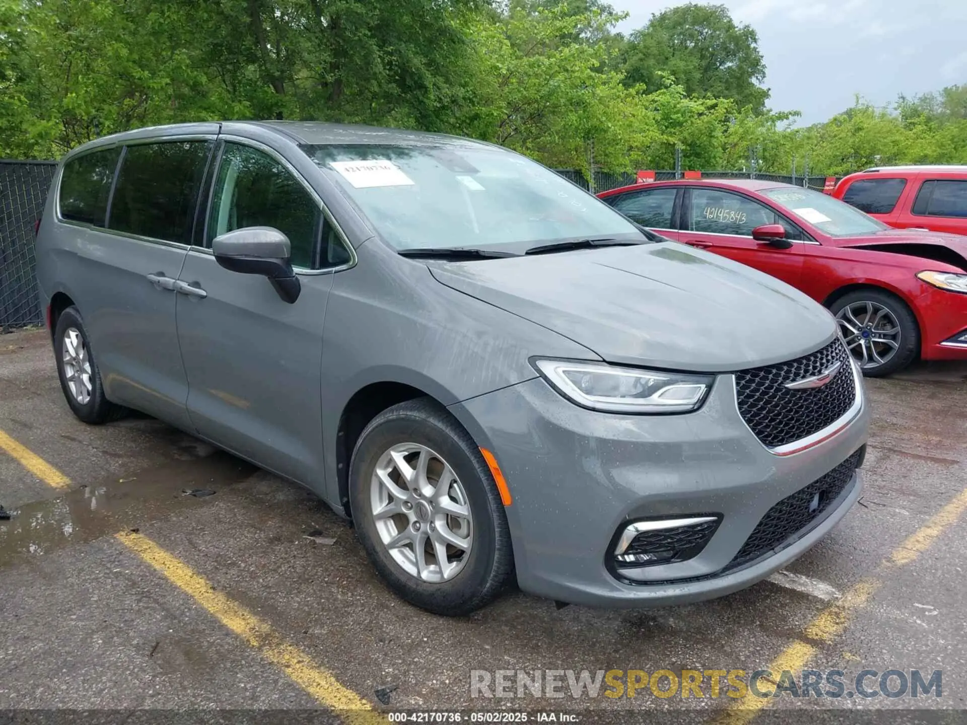 1 Photograph of a damaged car 2C4RC1BG9PR601485 CHRYSLER PACIFICA 2023