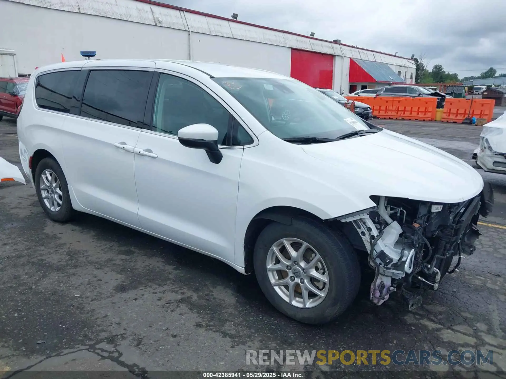 1 Photograph of a damaged car 2C4RC1BG9PR616102 CHRYSLER PACIFICA 2023
