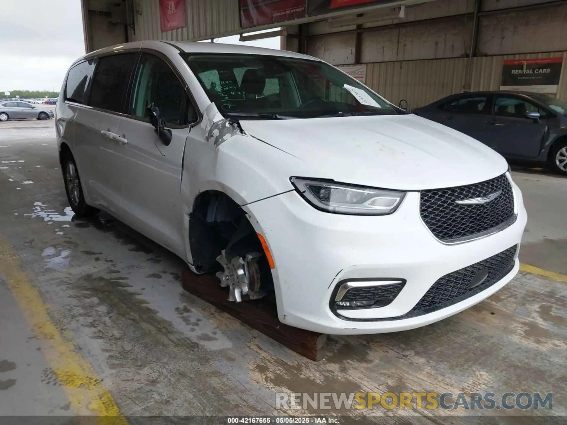 1 Photograph of a damaged car 2C4RC1BG9PR620991 CHRYSLER PACIFICA 2023