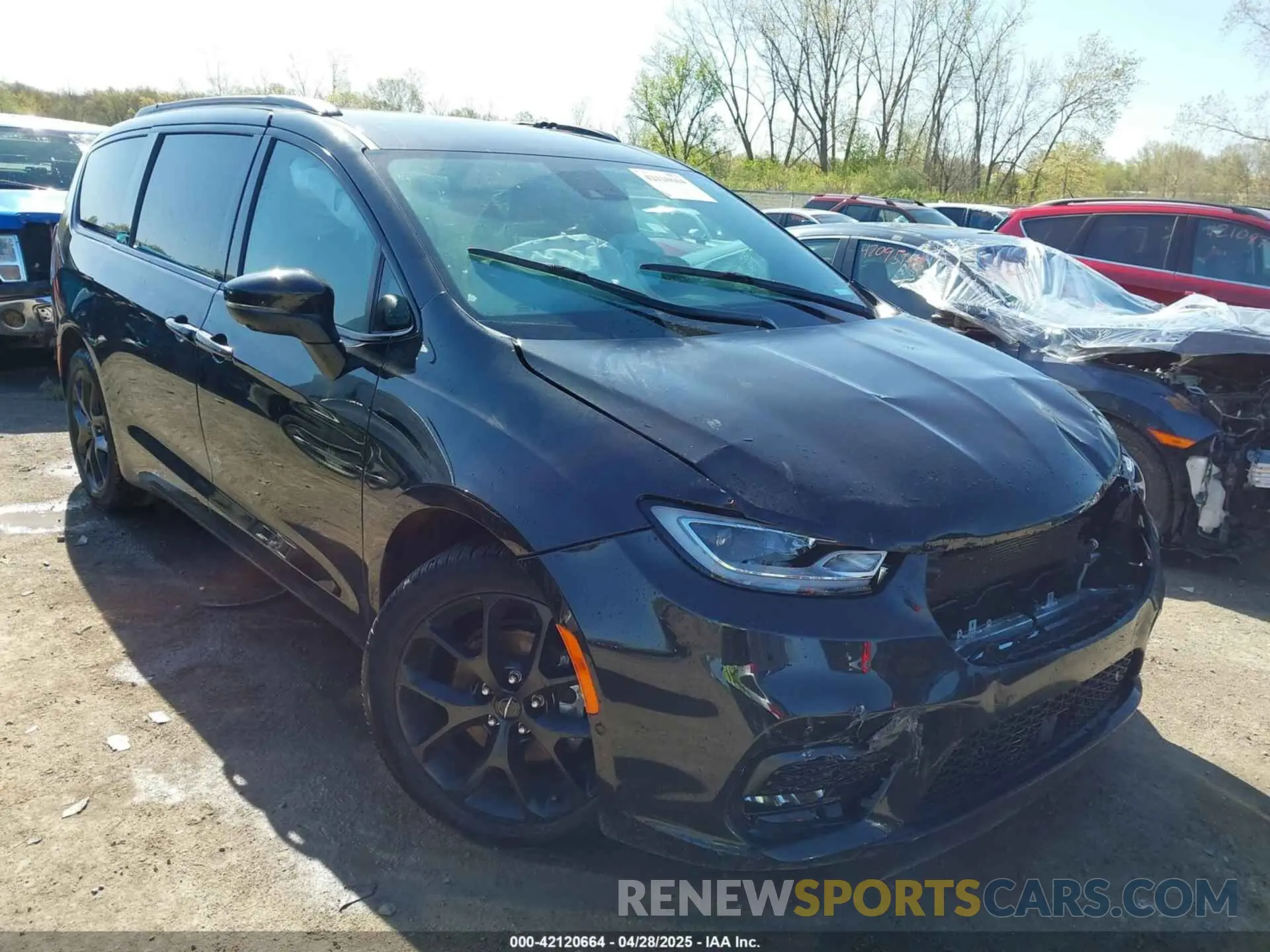 1 Photograph of a damaged car 2C4RC1BG9PR628427 CHRYSLER PACIFICA 2023