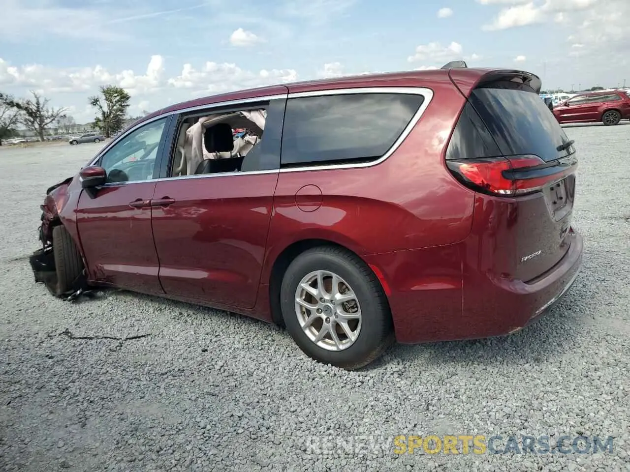 2 Photograph of a damaged car 2C4RC1BGXPR574068 CHRYSLER PACIFICA 2023