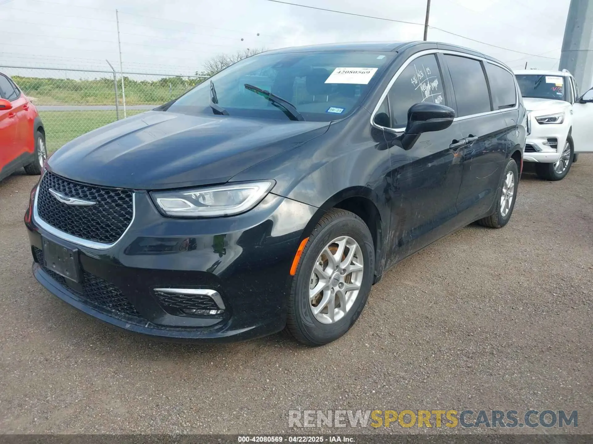 2 Photograph of a damaged car 2C4RC1FG0PR555555 CHRYSLER PACIFICA 2023