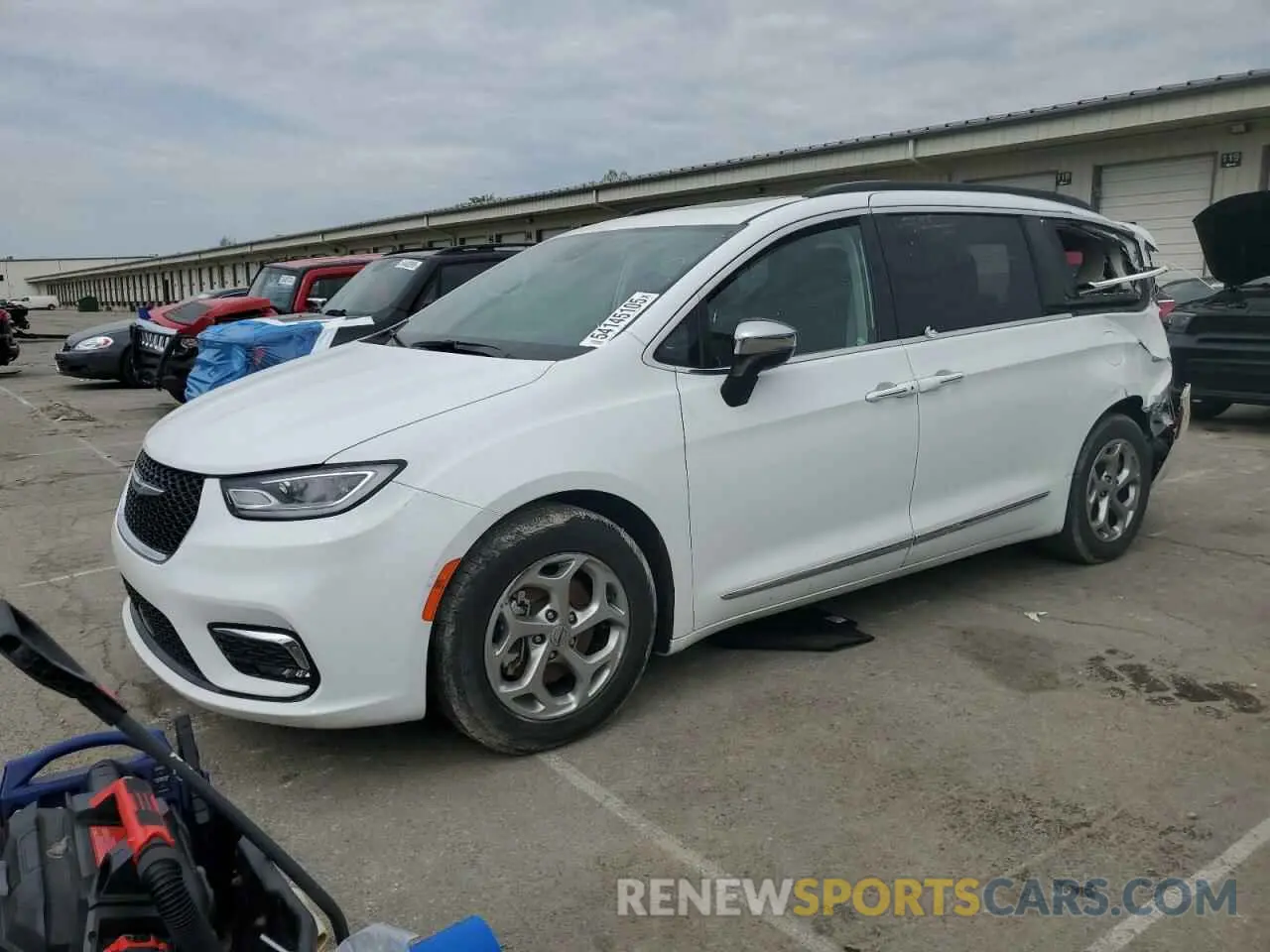 1 Photograph of a damaged car 2C4RC1GG2PR530879 CHRYSLER PACIFICA 2023