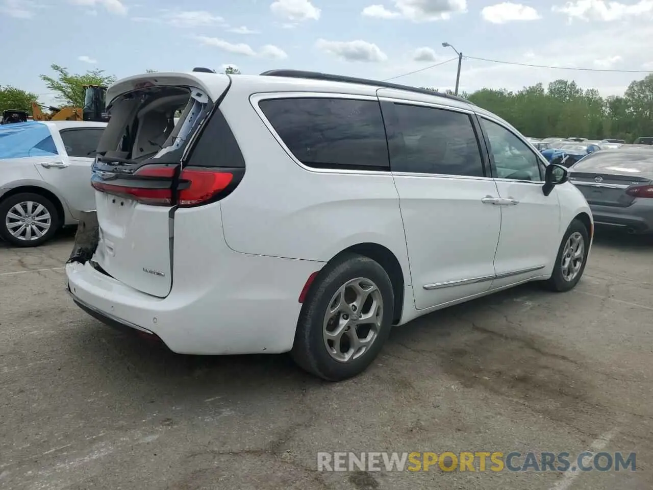 3 Photograph of a damaged car 2C4RC1GG2PR530879 CHRYSLER PACIFICA 2023