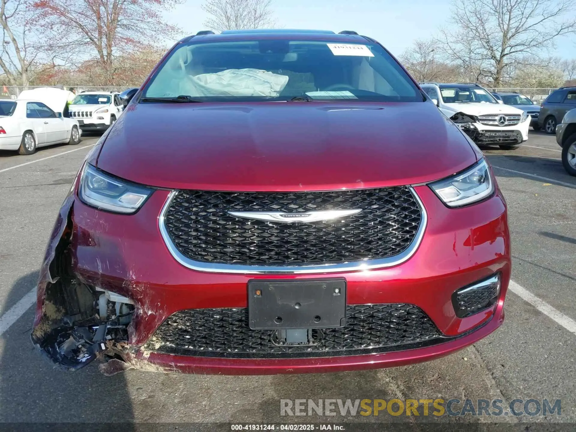 12 Photograph of a damaged car 2C4RC1GG2PR571058 CHRYSLER PACIFICA 2023