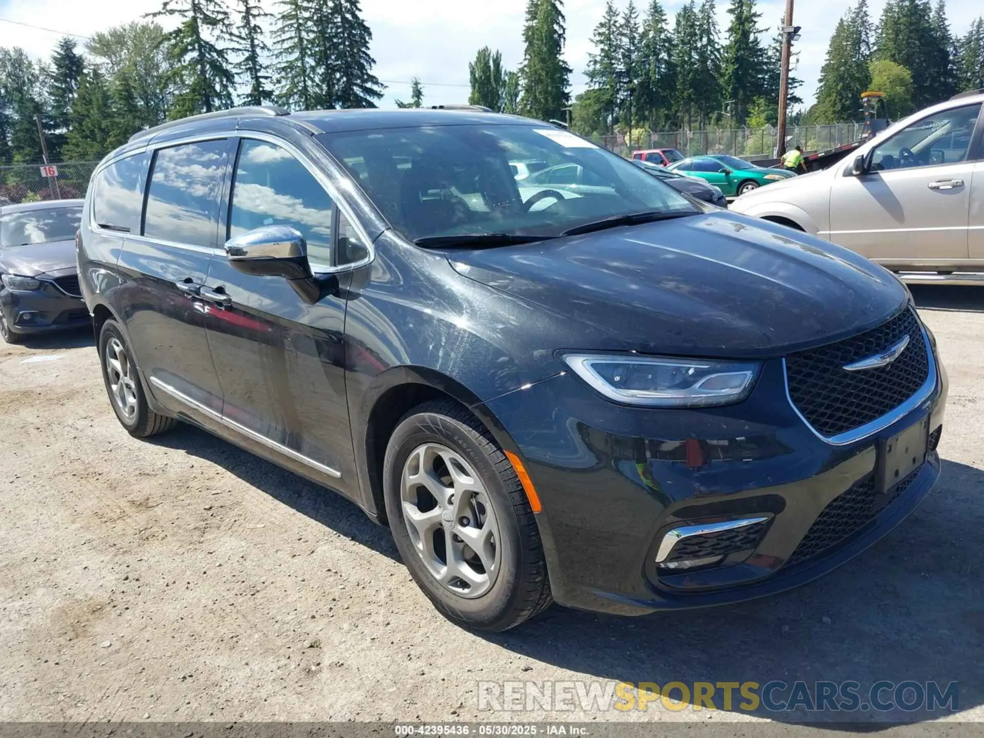 1 Photograph of a damaged car 2C4RC1GG3PR619862 CHRYSLER PACIFICA 2023