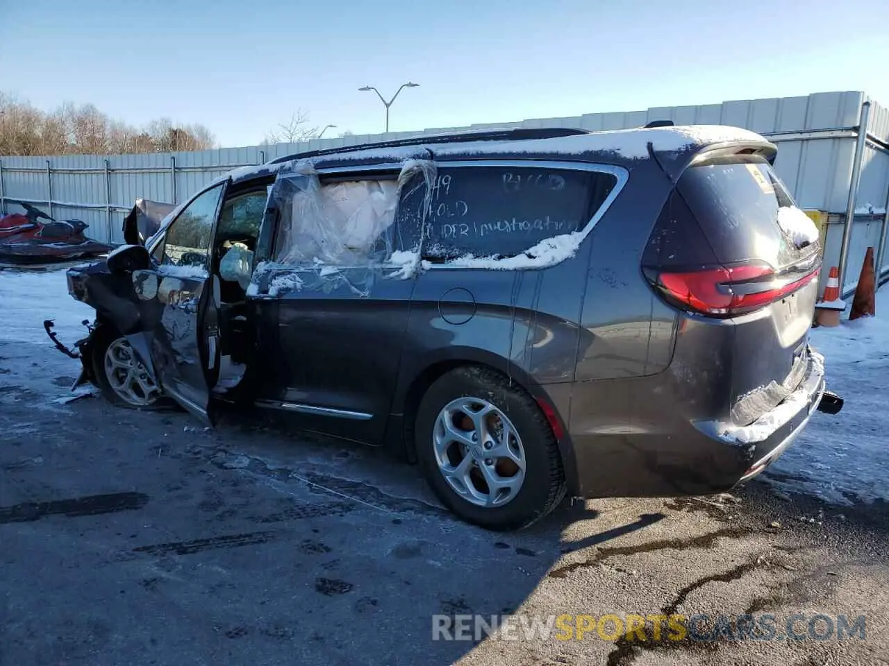 2 Photograph of a damaged car 2C4RC1GG6PR577722 CHRYSLER PACIFICA 2023