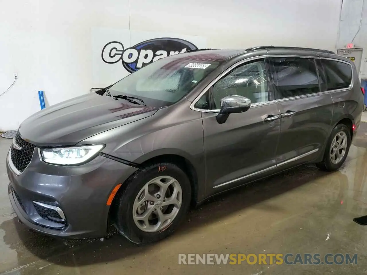 1 Photograph of a damaged car 2C4RC1GG8PR535410 CHRYSLER PACIFICA 2023
