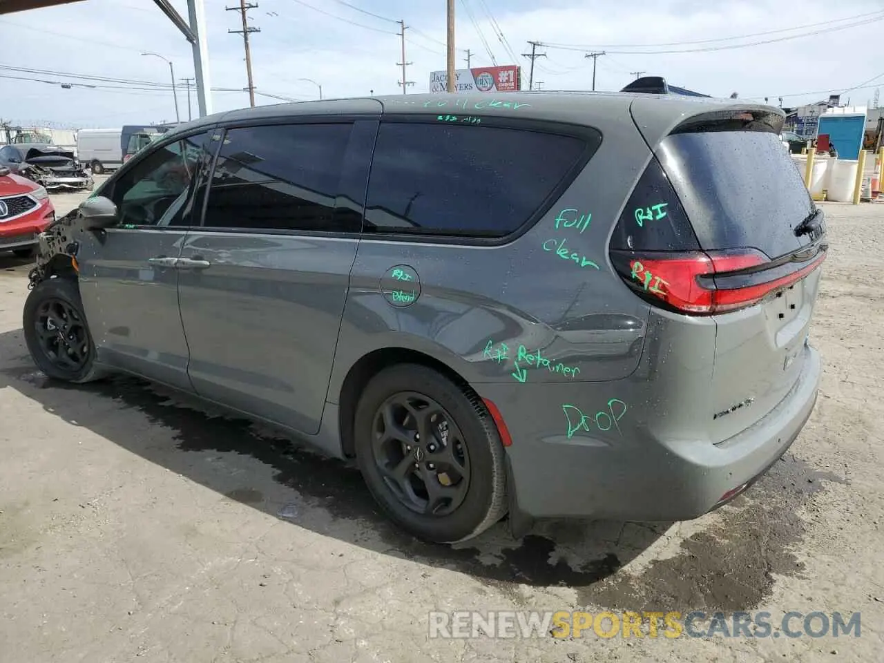 2 Photograph of a damaged car 2C4RC1L75PR580133 CHRYSLER PACIFICA 2023