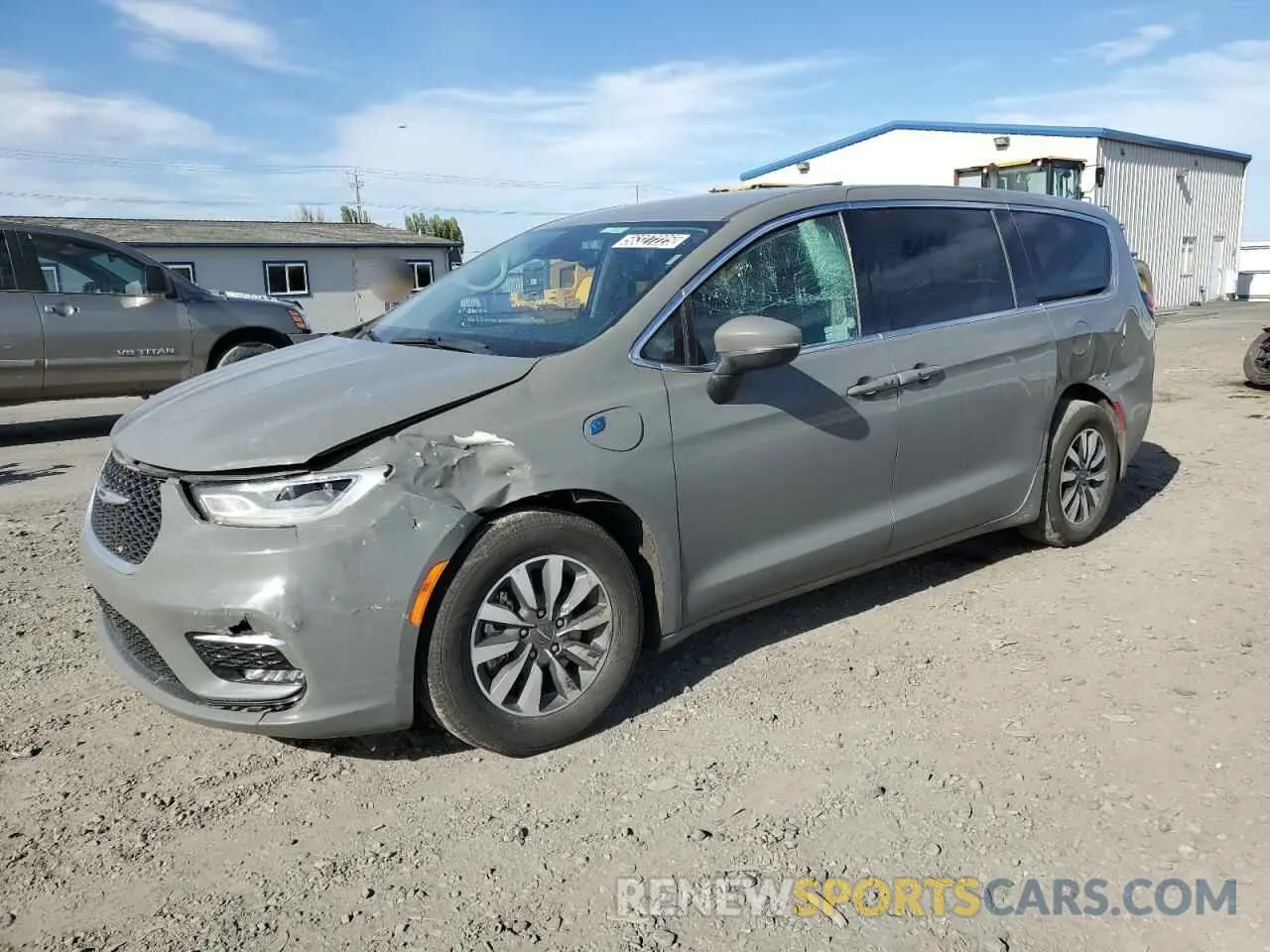 1 Photograph of a damaged car 2C4RC1L77PR588542 CHRYSLER PACIFICA 2023