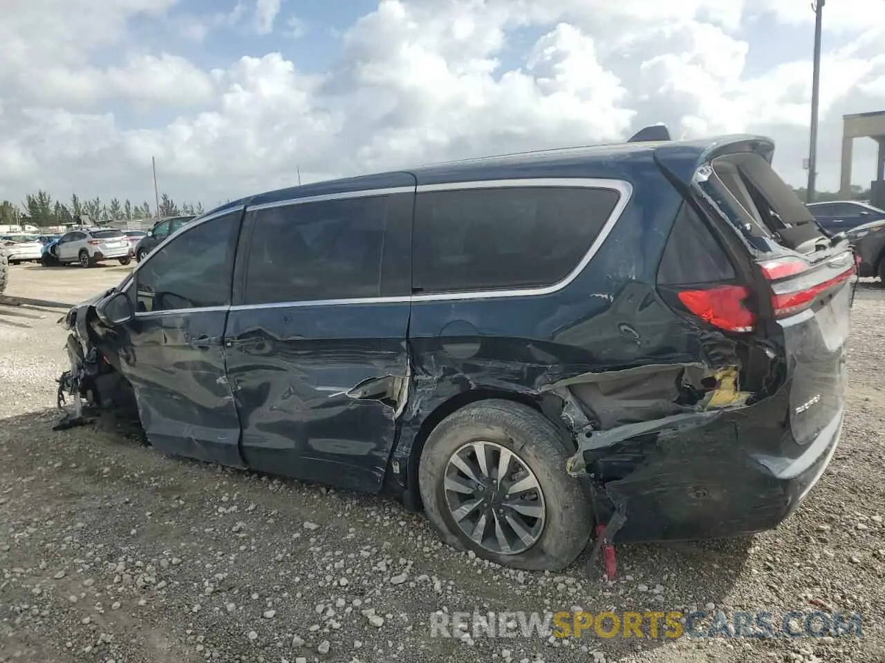 2 Photograph of a damaged car 2C4RC1L79PR509954 CHRYSLER PACIFICA 2023