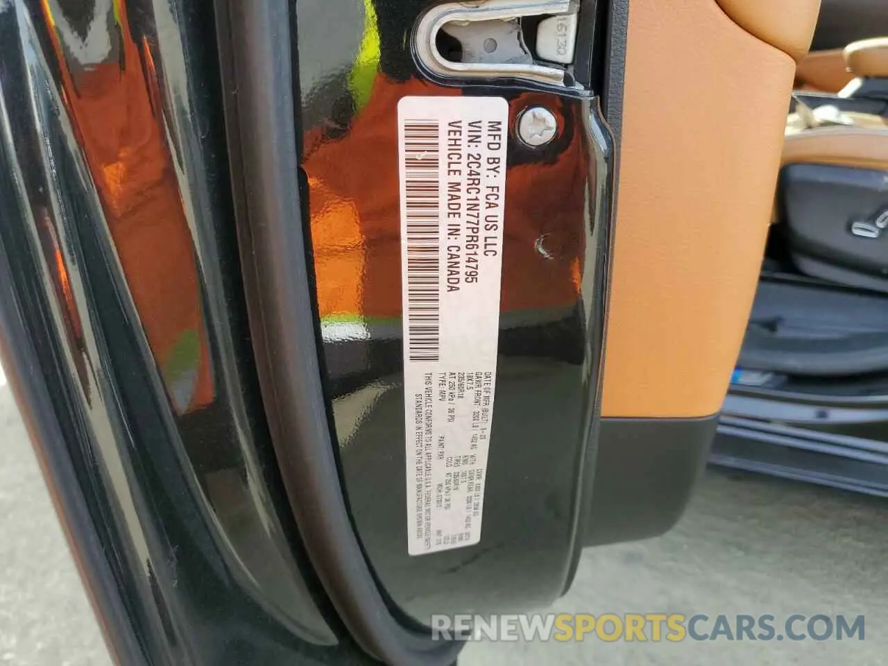 14 Photograph of a damaged car 2C4RC1N77PR614795 CHRYSLER PACIFICA 2023