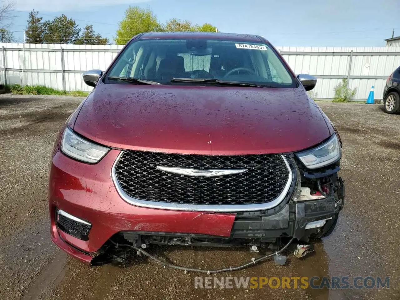 5 Photograph of a damaged car 2C4RC1S70PR557019 CHRYSLER PACIFICA 2023
