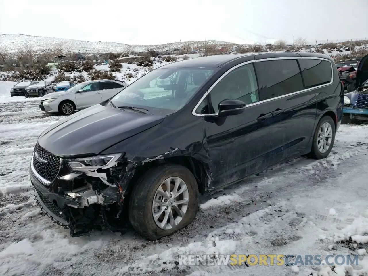 1 Photograph of a damaged car 2C4RC3BG5PR609630 CHRYSLER PACIFICA 2023
