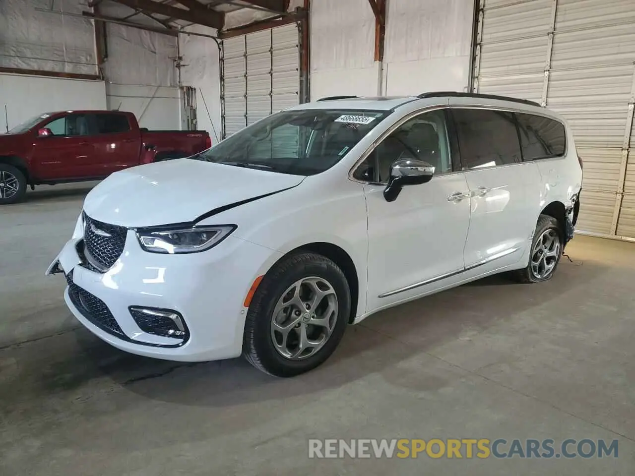1 Photograph of a damaged car 2C4RC3GG0PR576447 CHRYSLER PACIFICA 2023