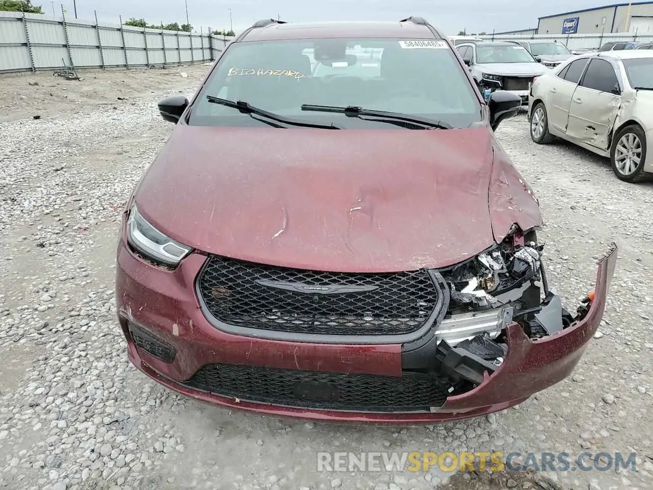 5 Photograph of a damaged car 2C4RC3GG1PR576943 CHRYSLER PACIFICA 2023
