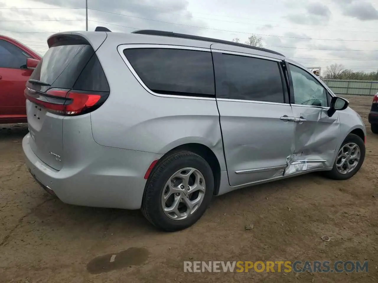3 Photograph of a damaged car 2C4RC3GG4PR527820 CHRYSLER PACIFICA 2023