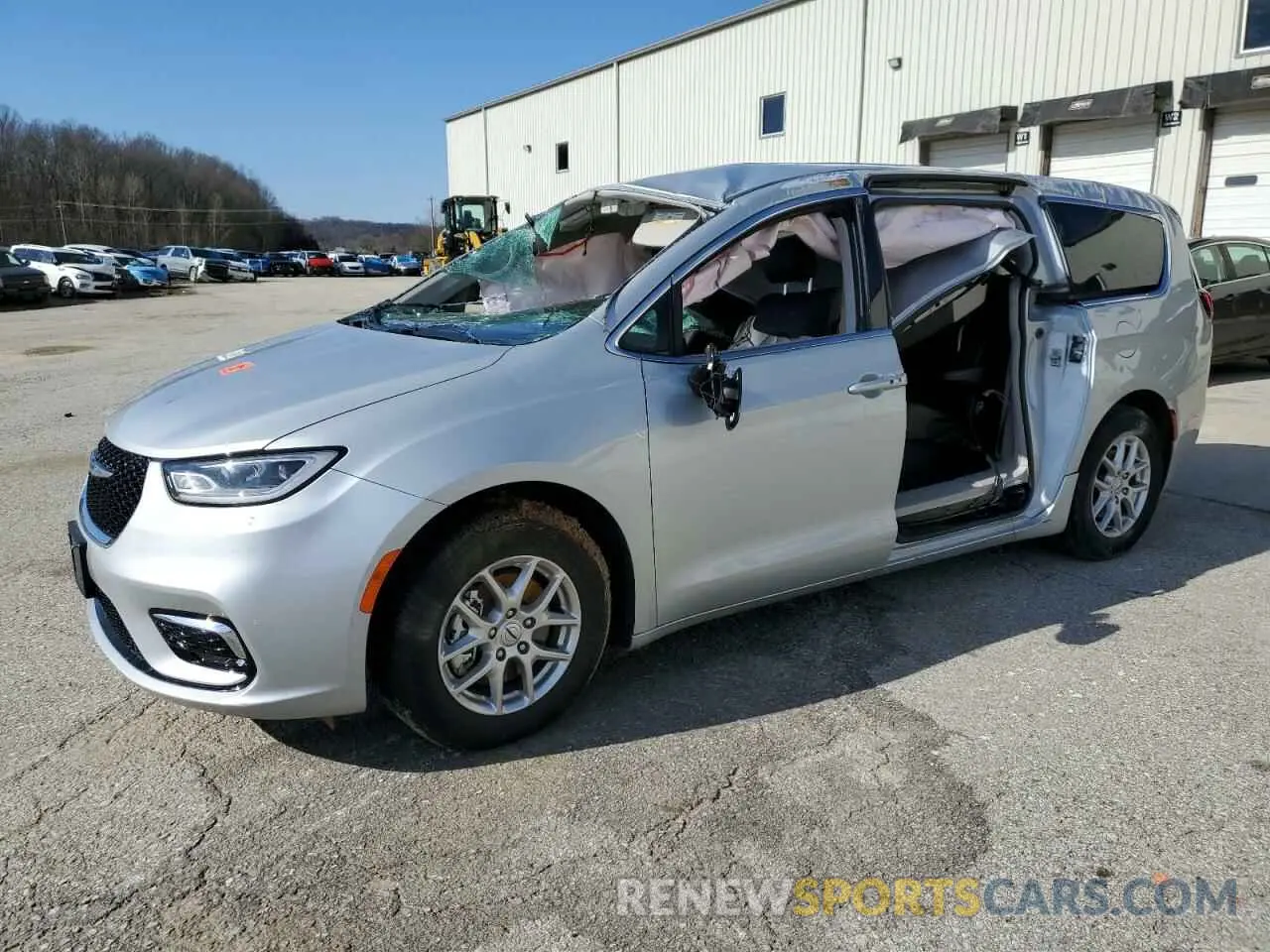 1 Photograph of a damaged car 2C4RC1BG0RR164141 CHRYSLER PACIFICA 2024