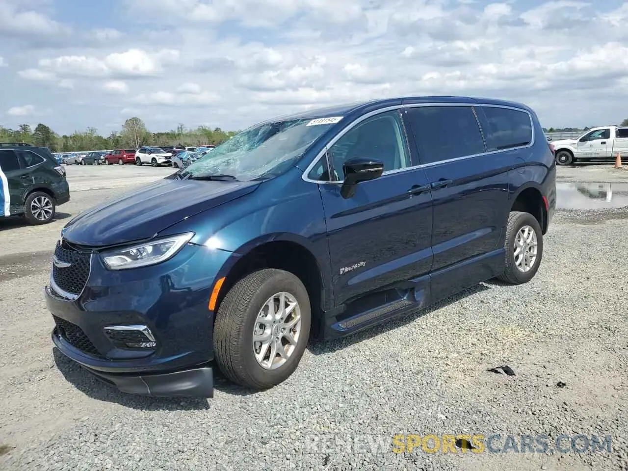 1 Photograph of a damaged car 2C4RC1BG2RR183306 CHRYSLER PACIFICA 2024
