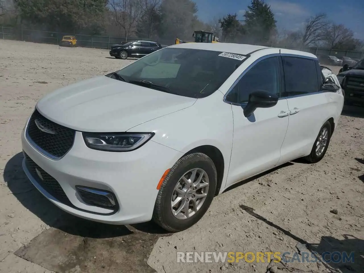 1 Photograph of a damaged car 2C4RC1BG3RR114088 CHRYSLER PACIFICA 2024