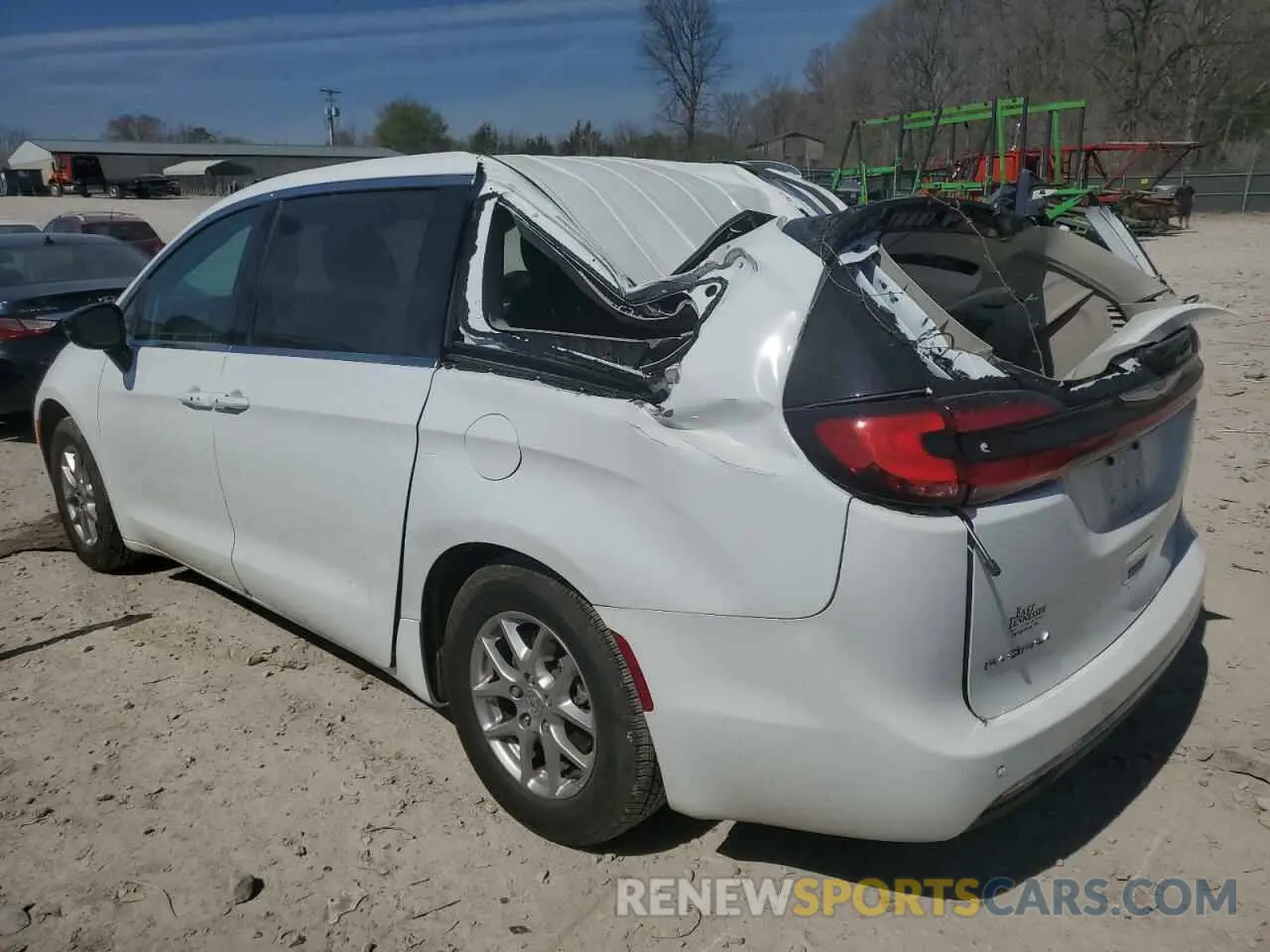 2 Photograph of a damaged car 2C4RC1BG3RR114088 CHRYSLER PACIFICA 2024