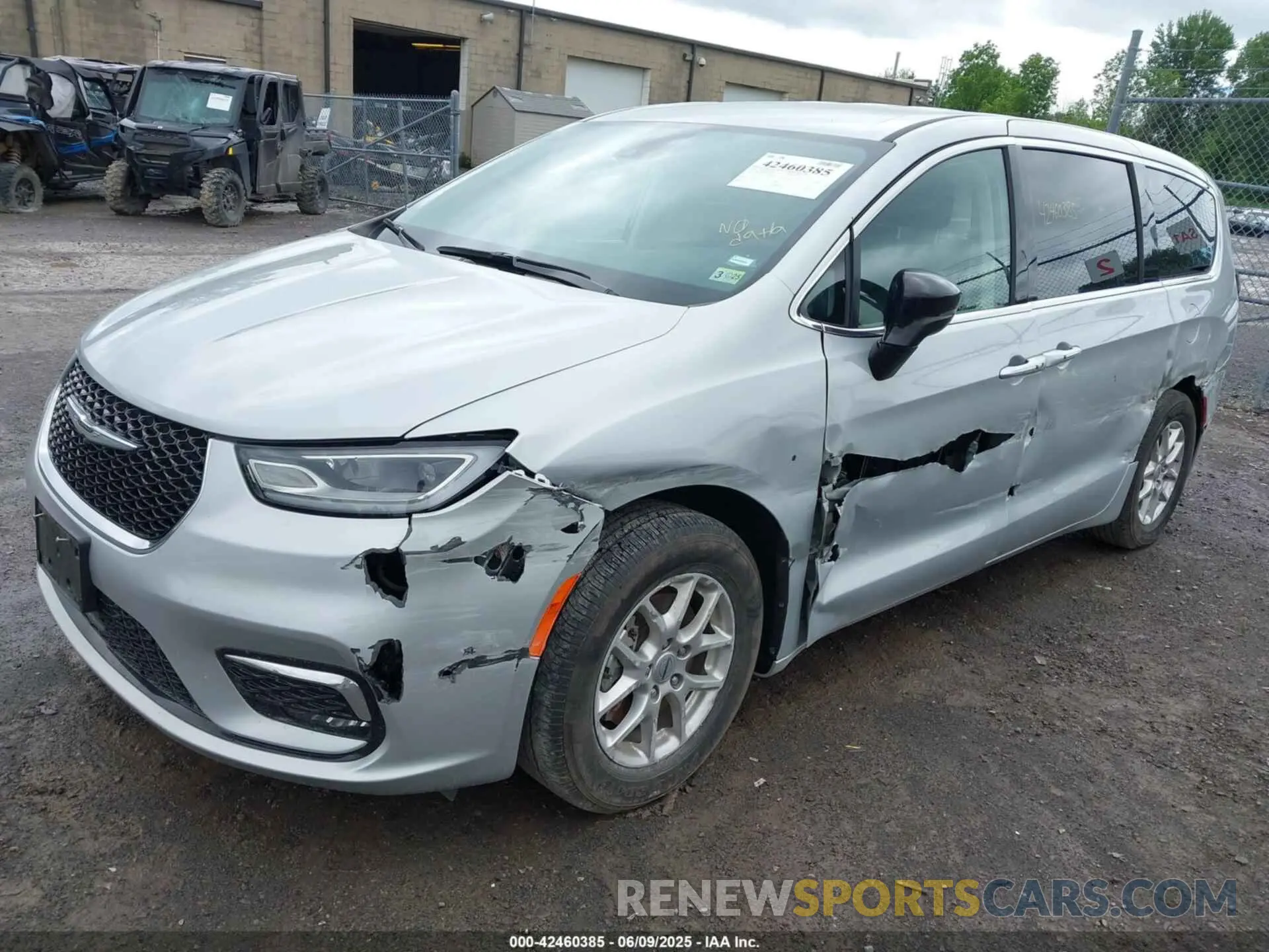 2 Photograph of a damaged car 2C4RC1BG4RR146483 CHRYSLER PACIFICA 2024