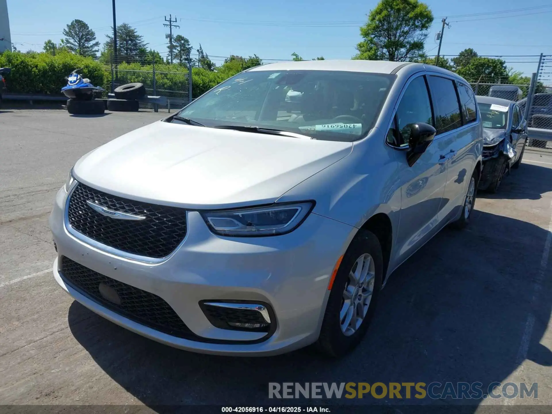 2 Photograph of a damaged car 2C4RC1BG4RR148377 CHRYSLER PACIFICA 2024