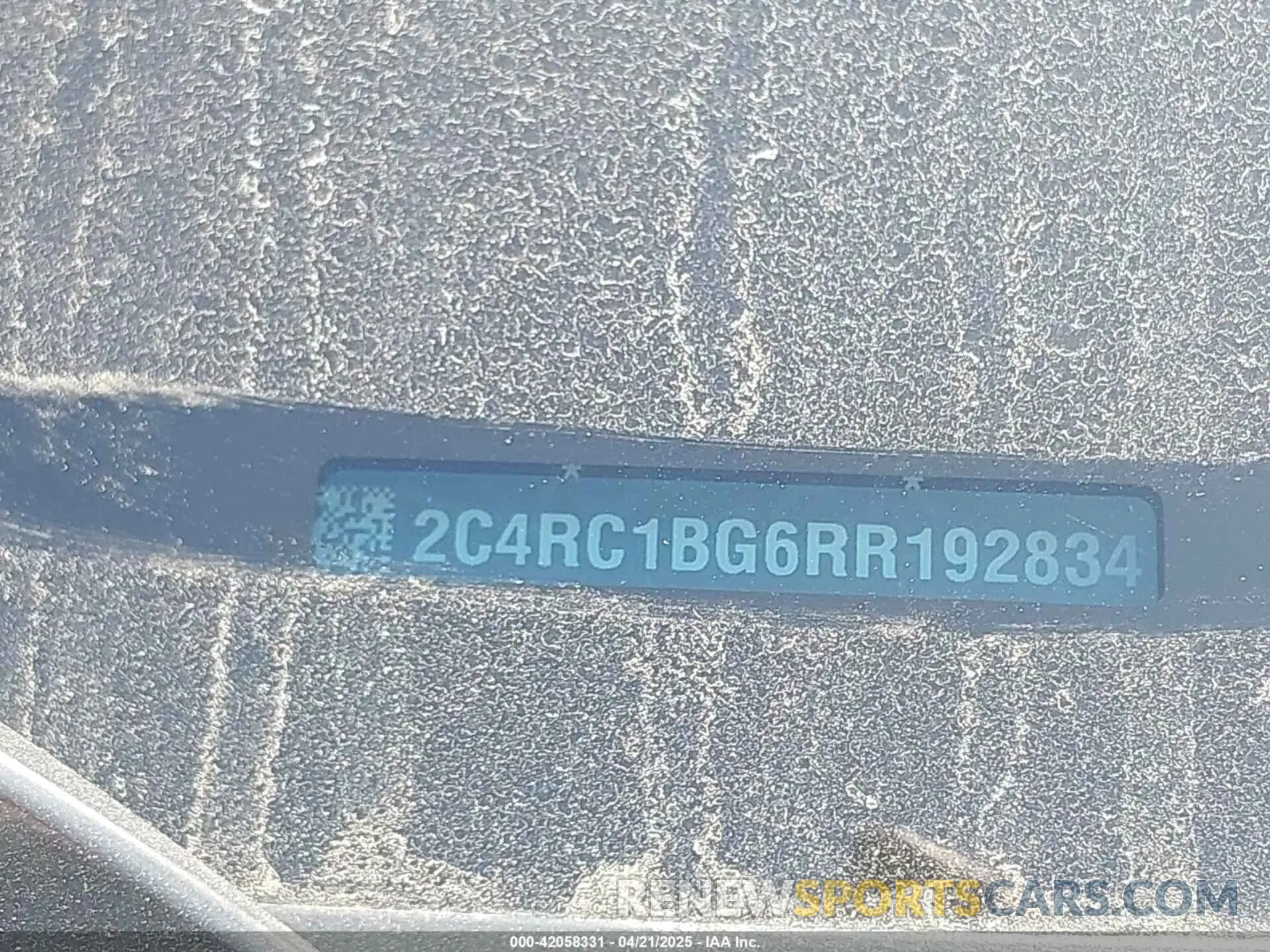 9 Photograph of a damaged car 2C4RC1BG6RR192834 CHRYSLER PACIFICA 2024