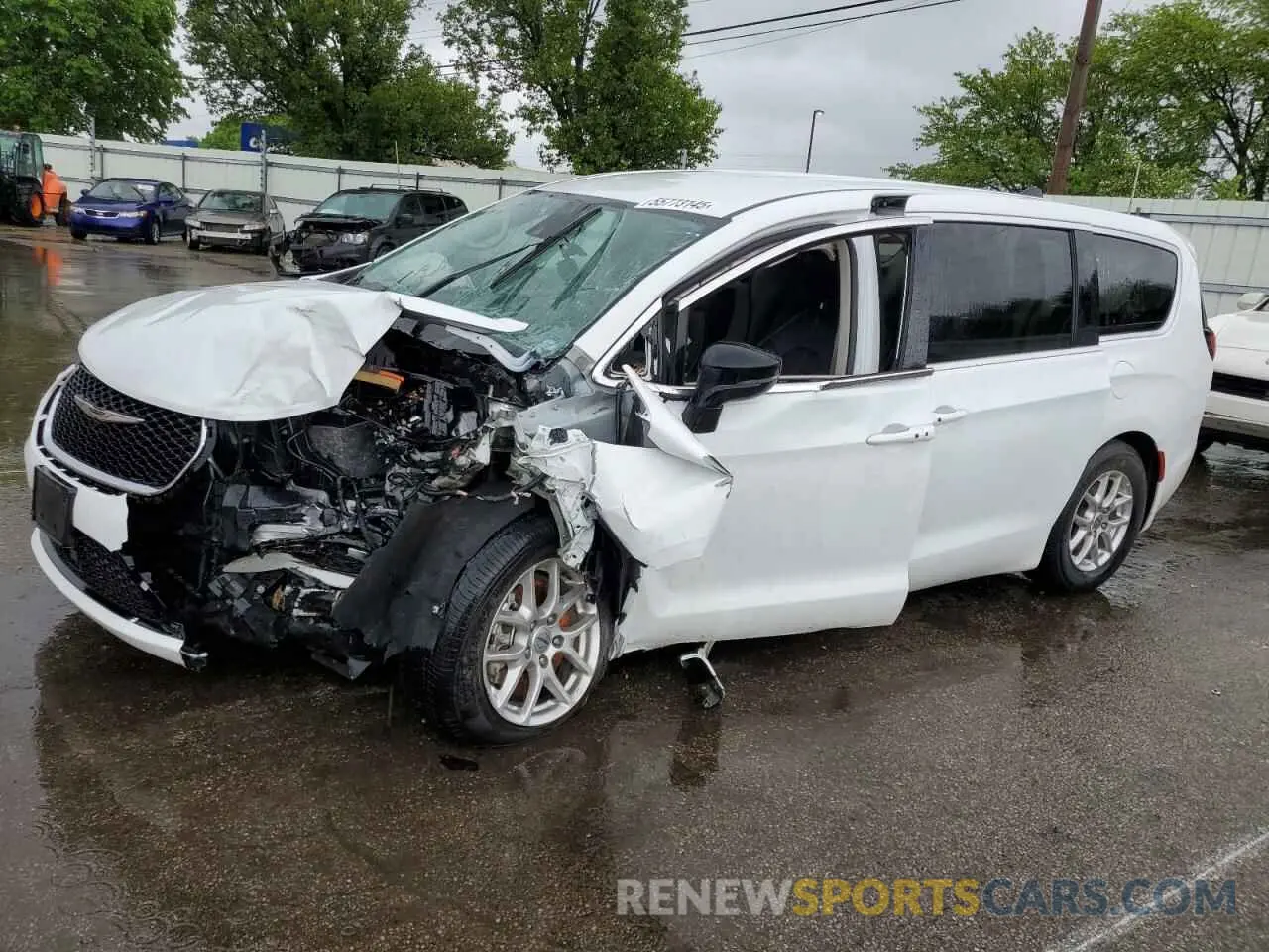 1 Photograph of a damaged car 2C4RC1BG7RR119844 CHRYSLER PACIFICA 2024