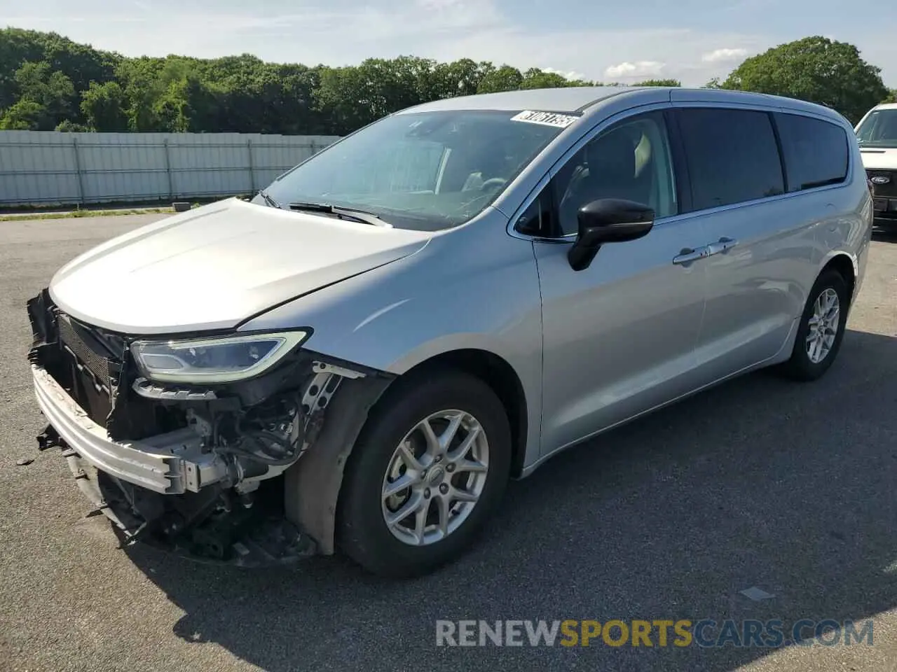 1 Photograph of a damaged car 2C4RC1BG7RR172236 CHRYSLER PACIFICA 2024