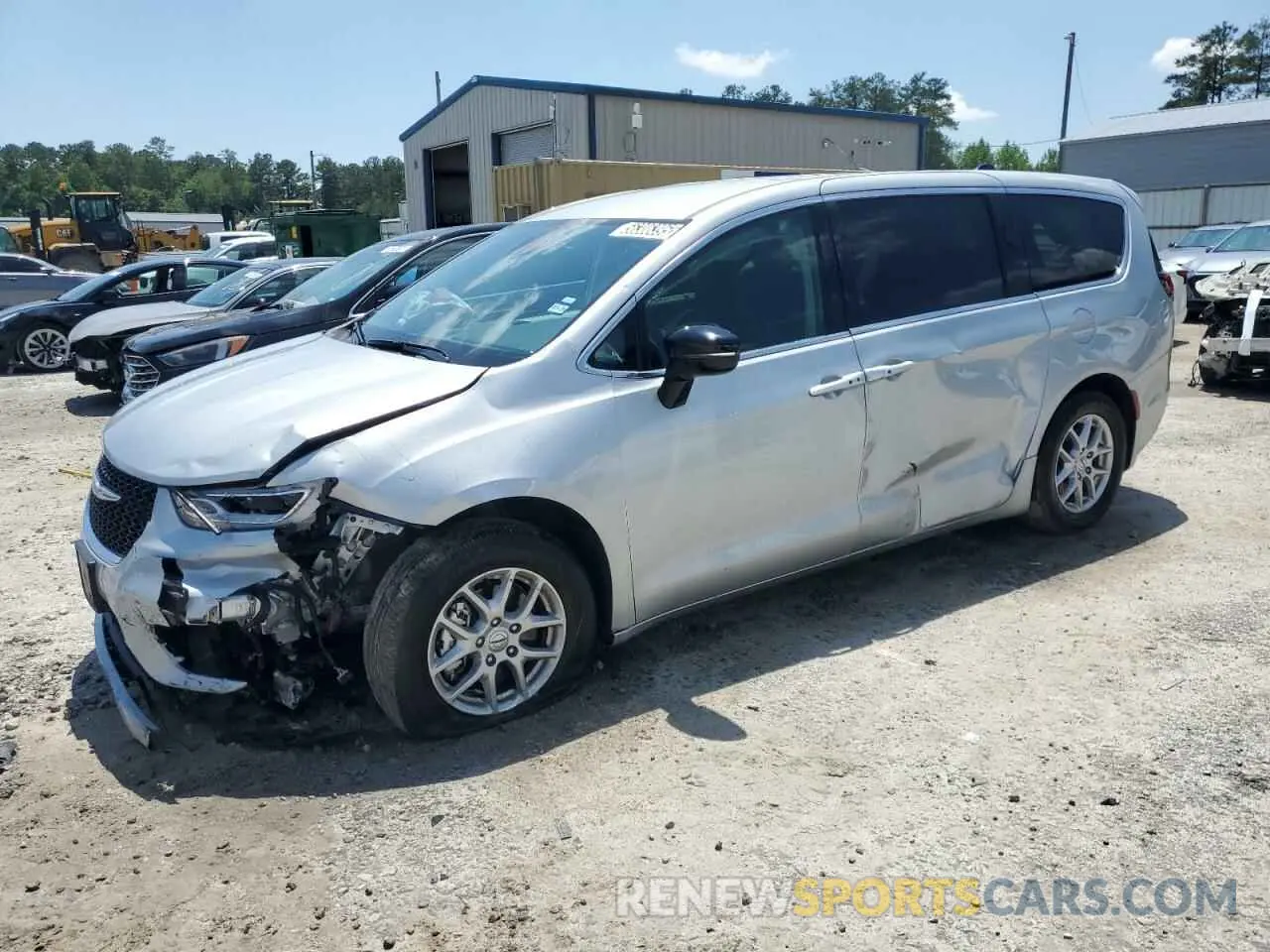 1 Photograph of a damaged car 2C4RC1BG7RR191255 CHRYSLER PACIFICA 2024