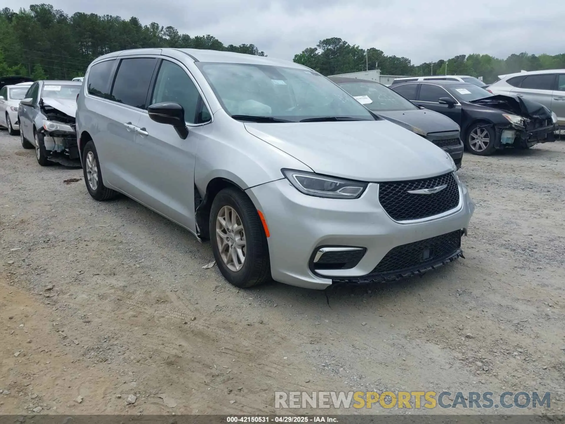 1 Photograph of a damaged car 2C4RC1BG8RR139066 CHRYSLER PACIFICA 2024