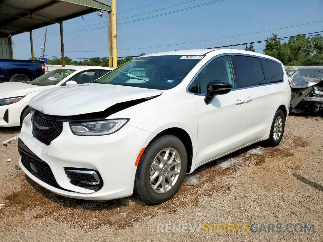 1 Photograph of a damaged car 2C4RC1BG8RR156479 CHRYSLER PACIFICA 2024