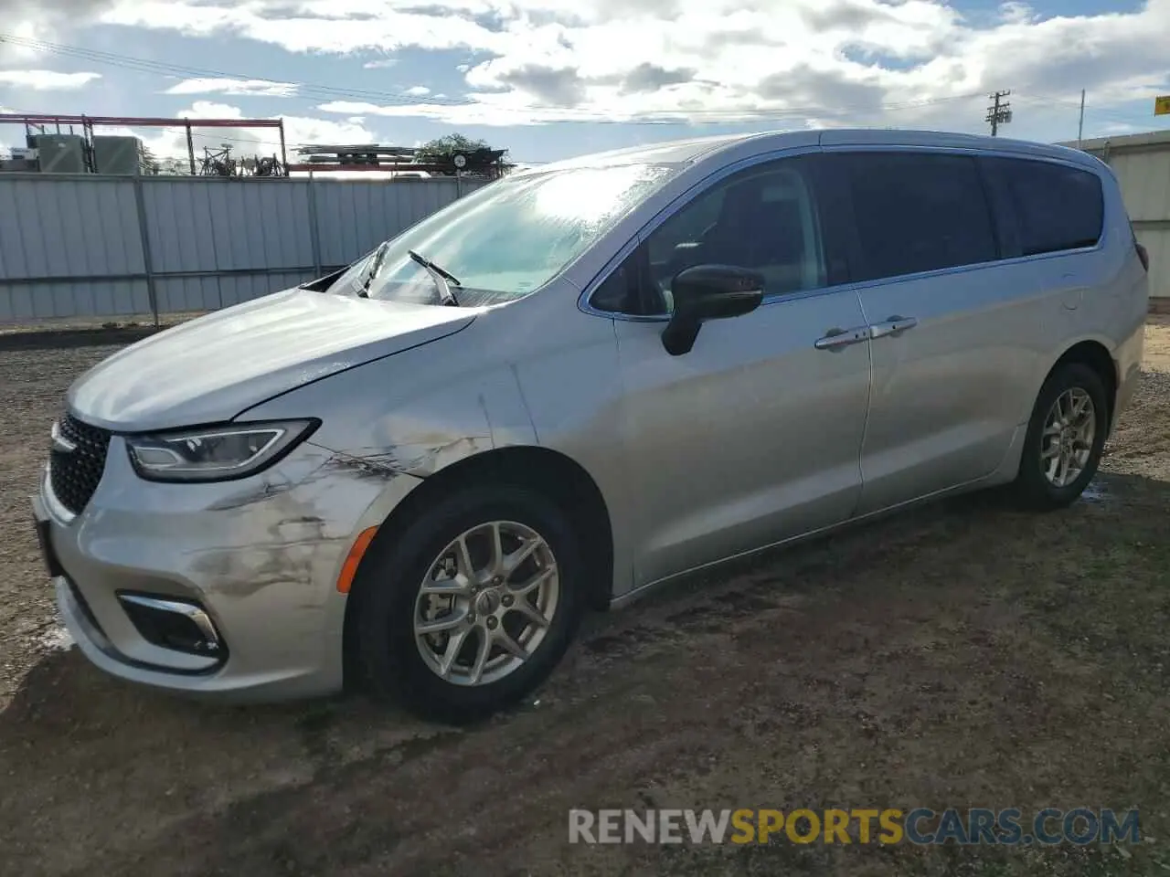 1 Photograph of a damaged car 2C4RC1BG8RR172682 CHRYSLER PACIFICA 2024