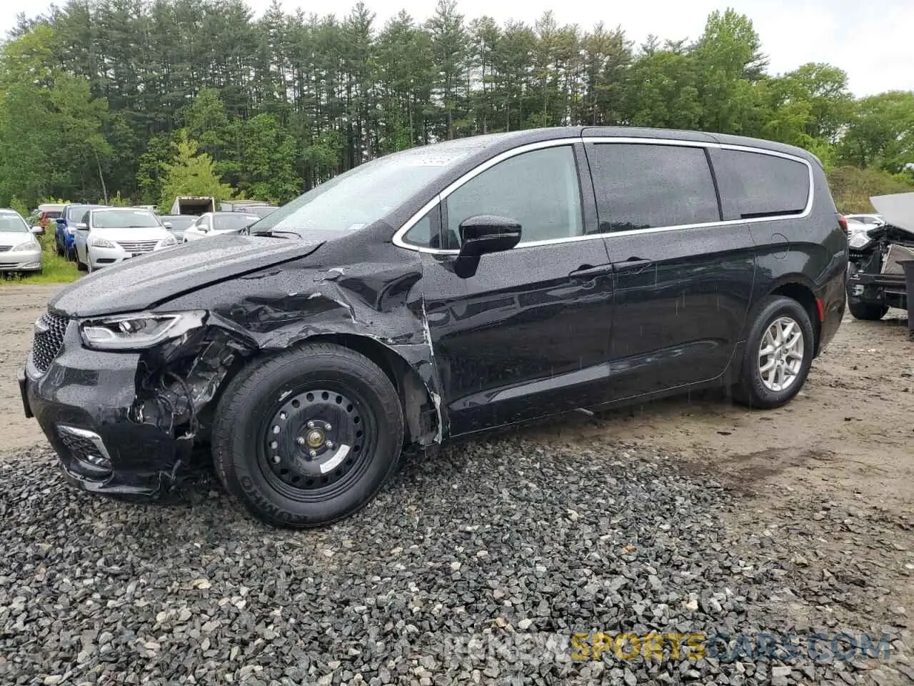 1 Photograph of a damaged car 2C4RC1BG9RR159424 CHRYSLER PACIFICA 2024