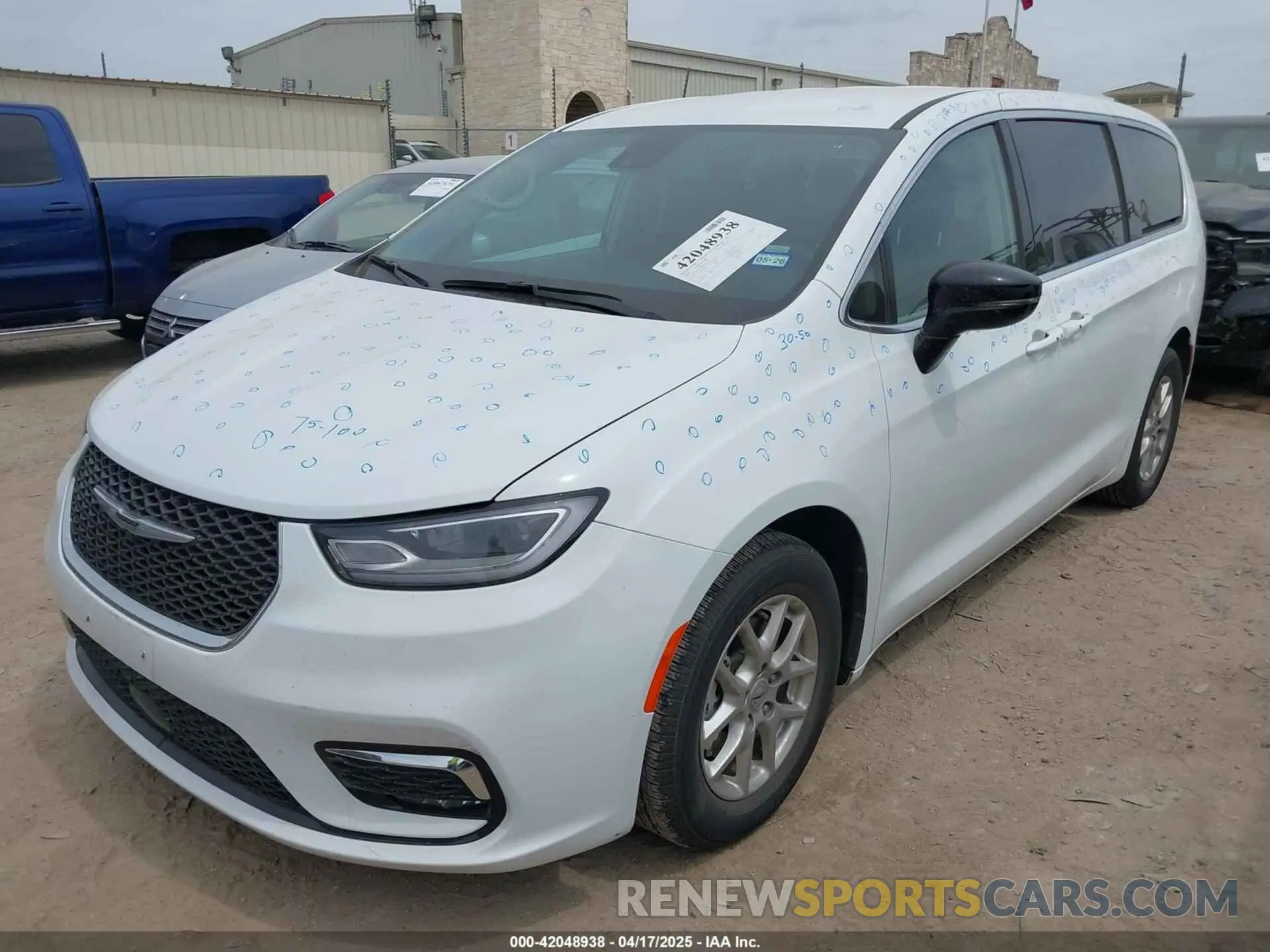 2 Photograph of a damaged car 2C4RC1BG9RR167328 CHRYSLER PACIFICA 2024