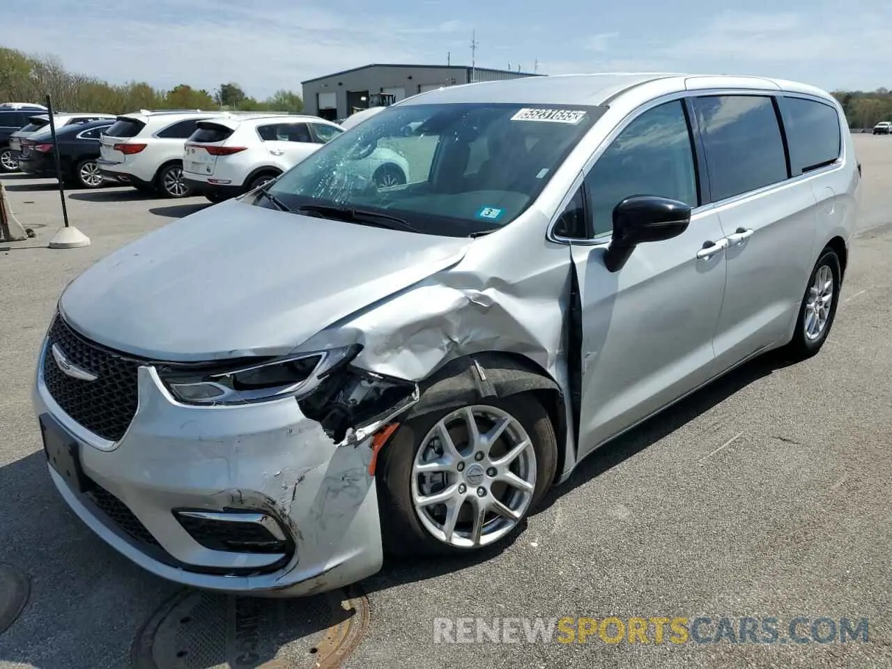 1 Photograph of a damaged car 2C4RC1BG9RR195422 CHRYSLER PACIFICA 2024