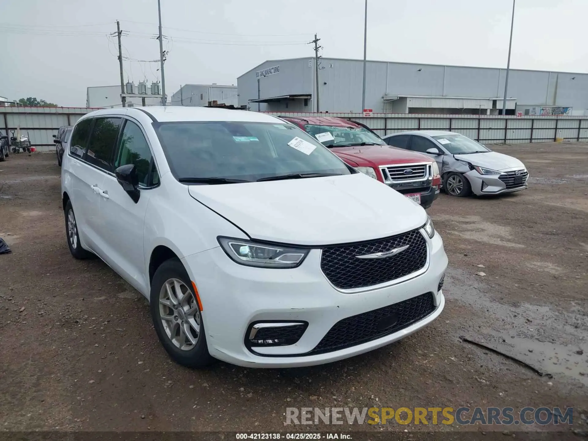 1 Photograph of a damaged car 2C4RC1BGXRR145399 CHRYSLER PACIFICA 2024