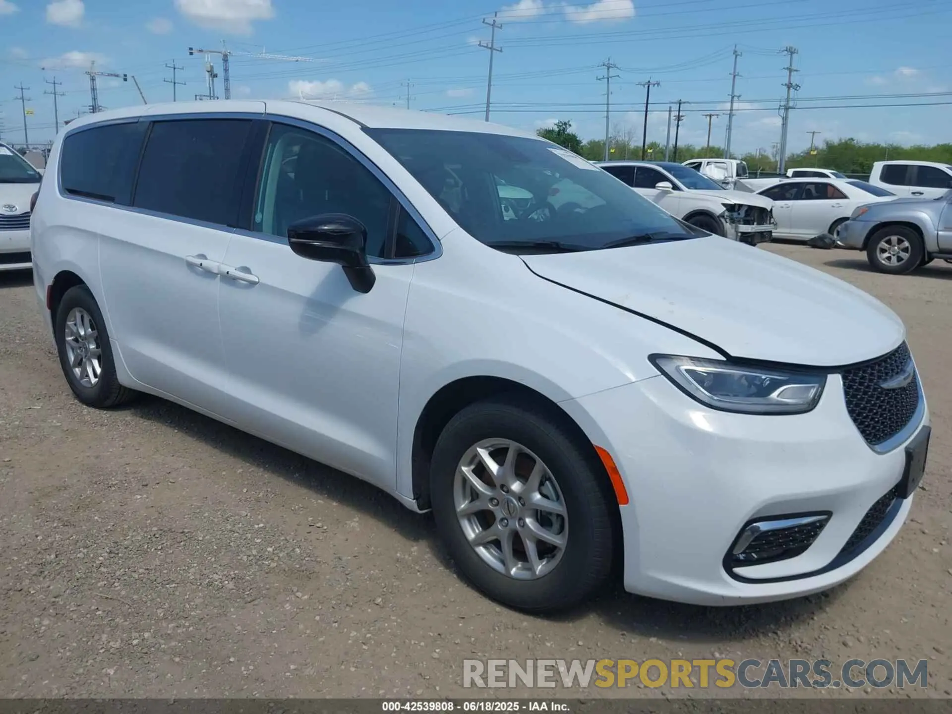 1 Photograph of a damaged car 2C4RC1BGXRR145550 CHRYSLER PACIFICA 2024