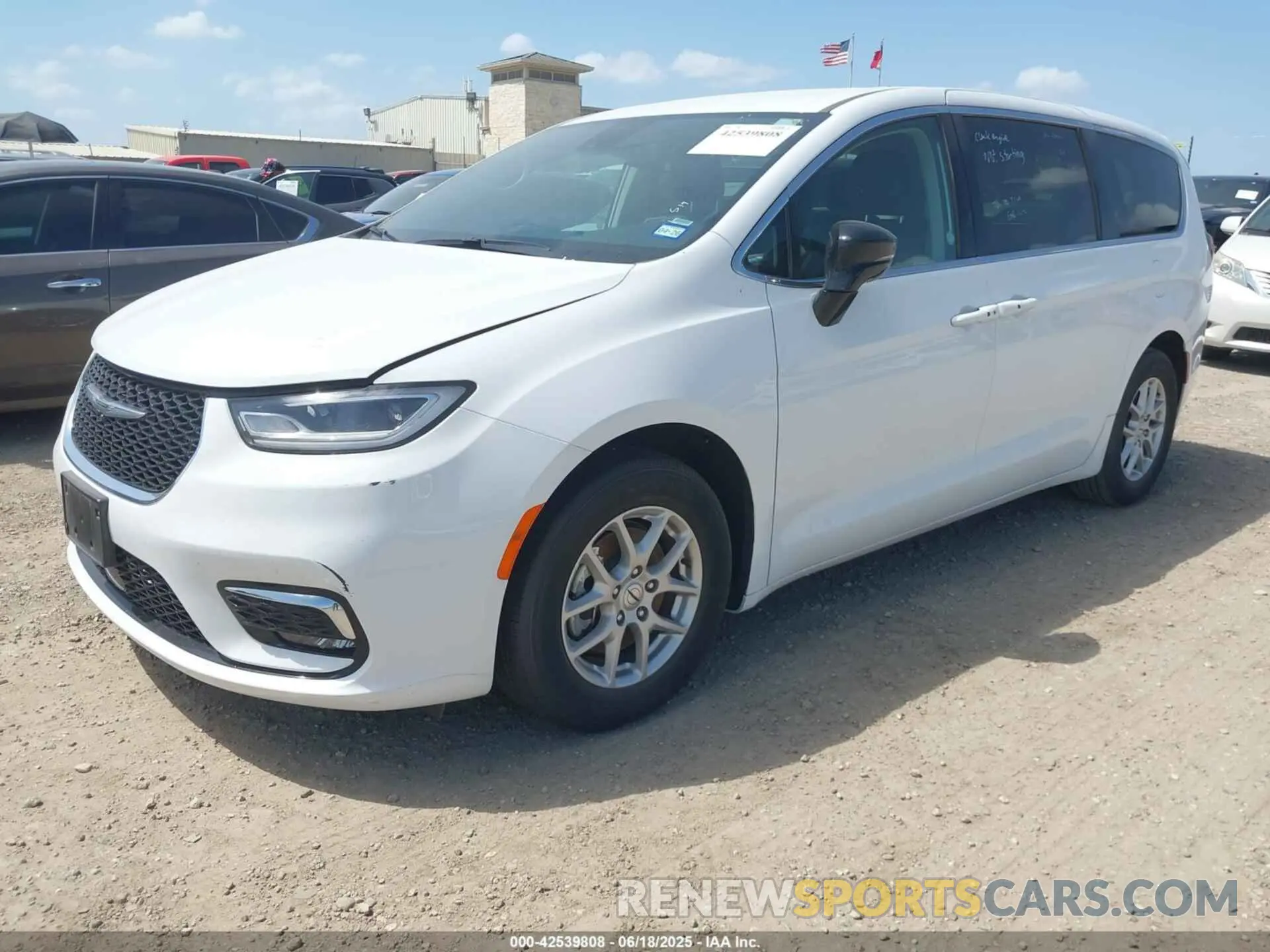 2 Photograph of a damaged car 2C4RC1BGXRR145550 CHRYSLER PACIFICA 2024