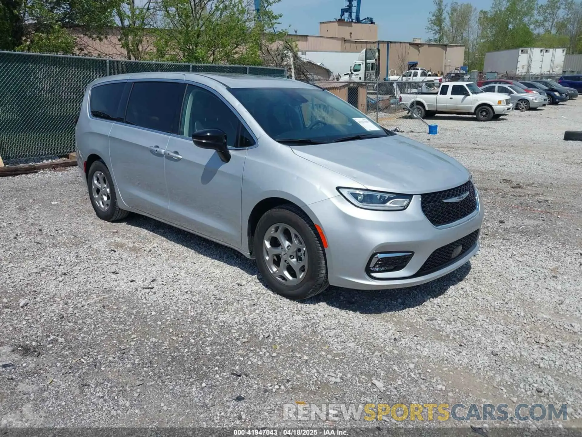 1 Photograph of a damaged car 2C4RC1GG3RR128050 CHRYSLER PACIFICA 2024