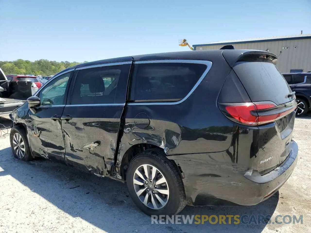 2 Photograph of a damaged car 2C4RC1S76RR103019 CHRYSLER PACIFICA 2024