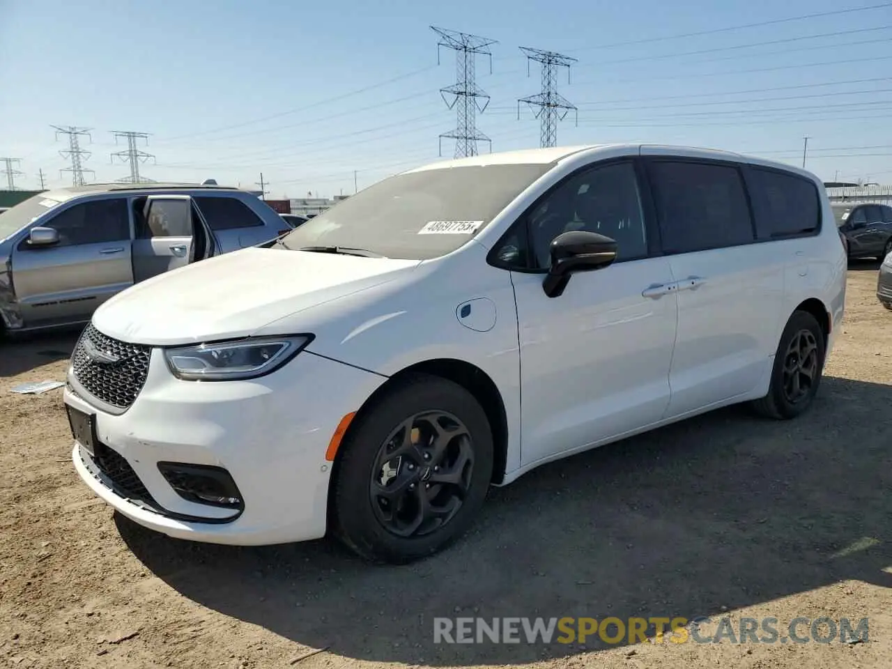 1 Photograph of a damaged car 2C4RC1S77RR138300 CHRYSLER PACIFICA 2024