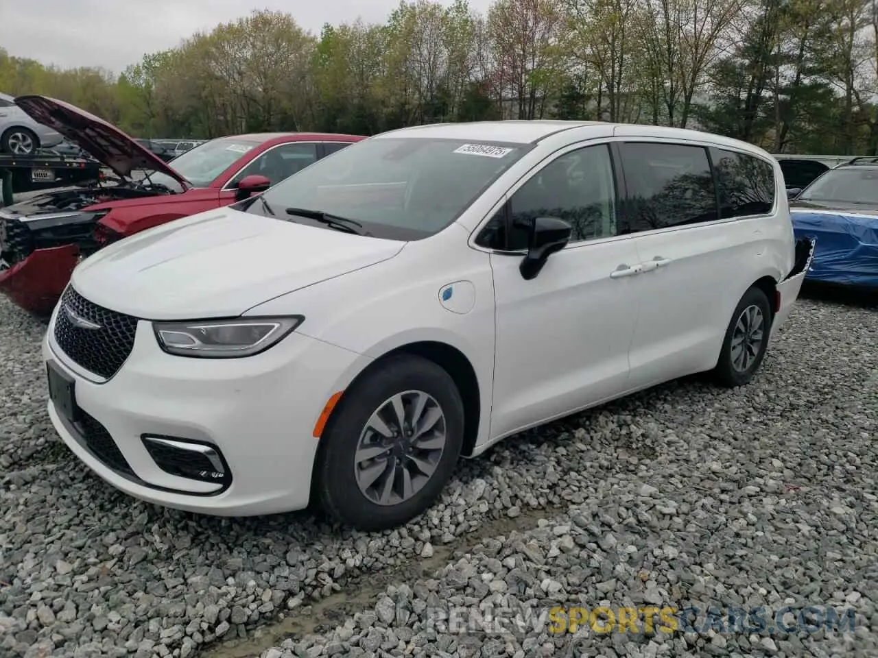 1 Photograph of a damaged car 2C4RC1S78RR117746 CHRYSLER PACIFICA 2024