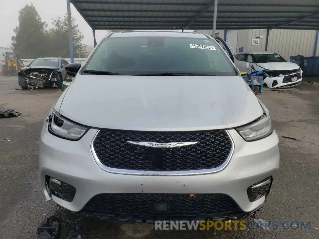 5 Photograph of a damaged car 2C4RC1S78RR134286 CHRYSLER PACIFICA 2024