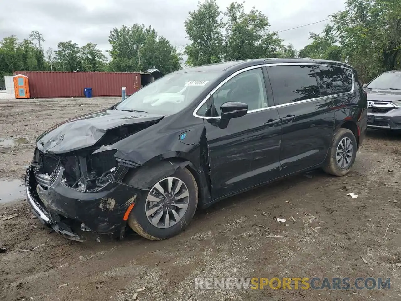 1 Photograph of a damaged car 2C4RC1S7XRR130577 CHRYSLER PACIFICA 2024