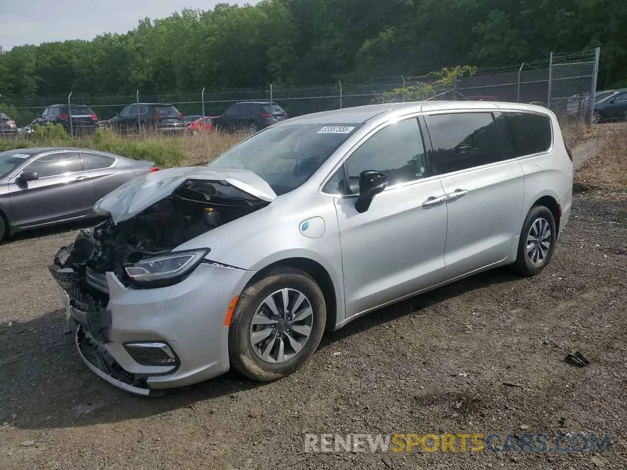 1 Photograph of a damaged car 2C4RC1S7XRR134340 CHRYSLER PACIFICA 2024