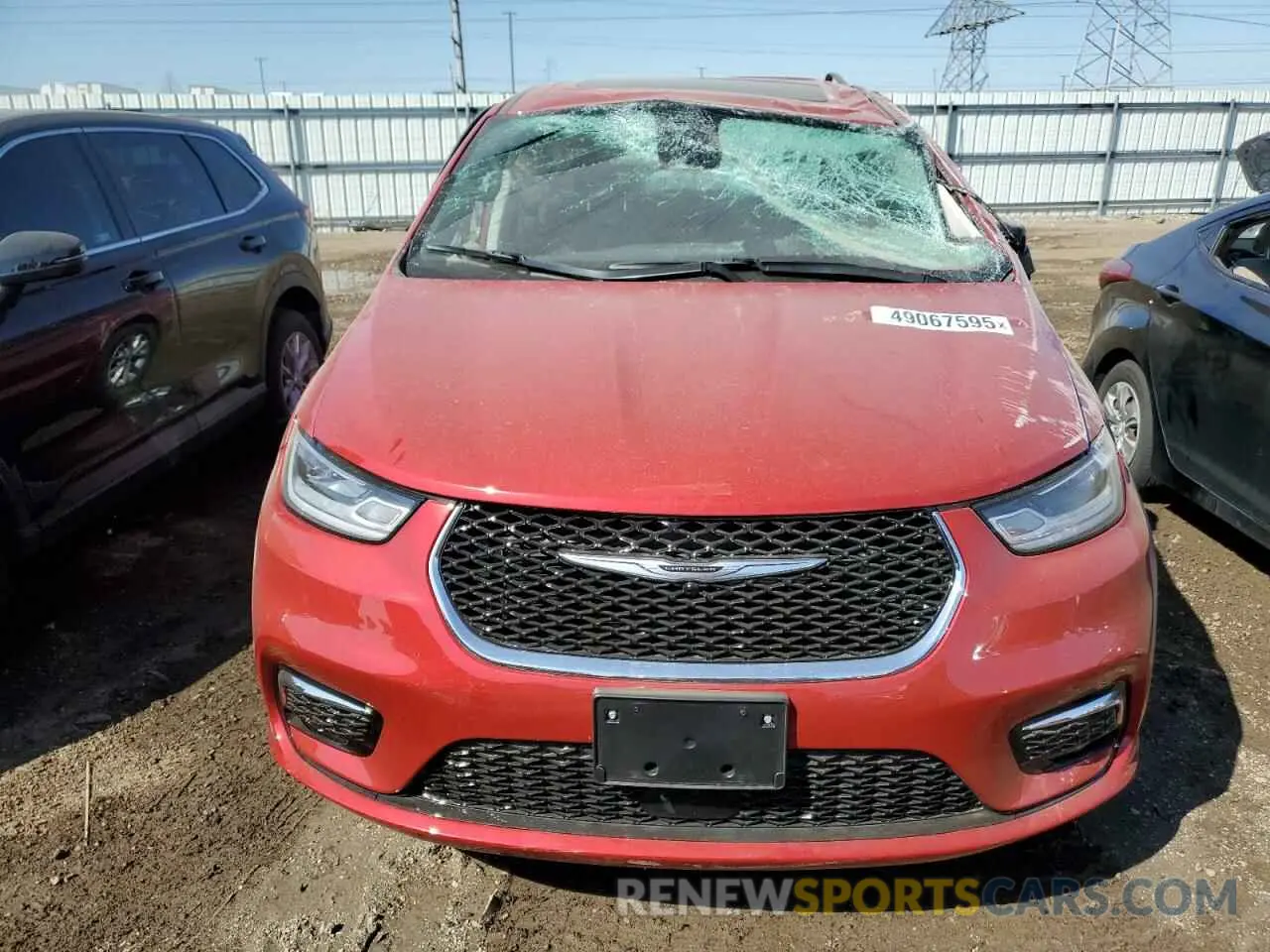 5 Photograph of a damaged car 2C4RC3BG1RR203525 CHRYSLER PACIFICA 2024