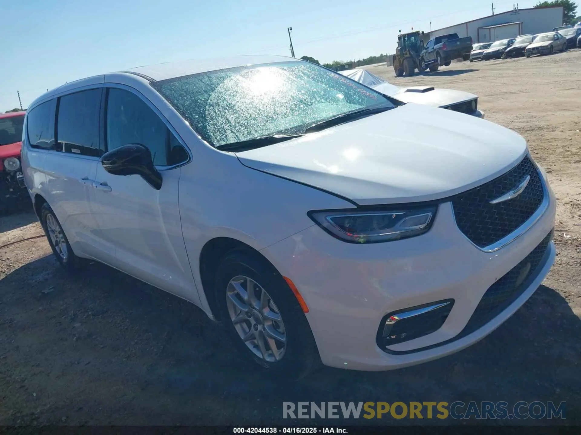 1 Photograph of a damaged car 2C4RC1BG9SR531589 CHRYSLER PACIFICA 2025