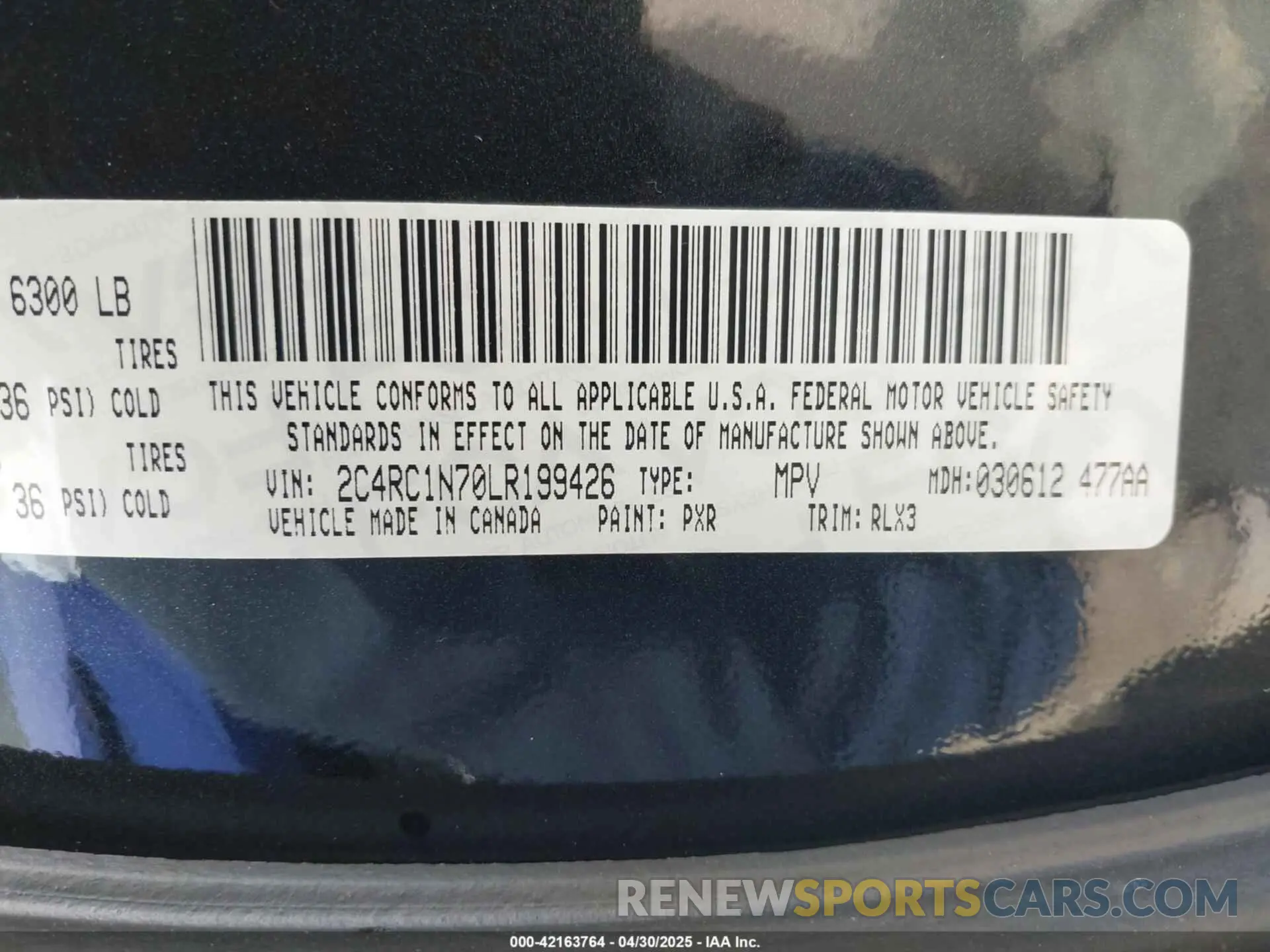 9 Photograph of a damaged car 2C4RC1N70LR199426 CHRYSLER PACIFICA HYBRID 2020